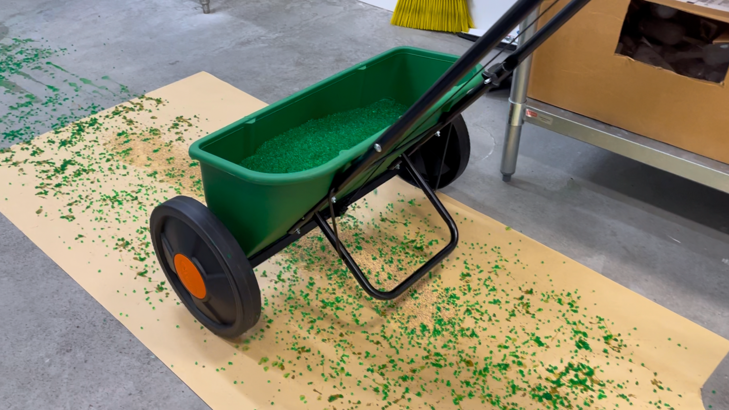 Instruction Guide: How to Modify a Scotts® Drop Spreader for AquaBeads® Application